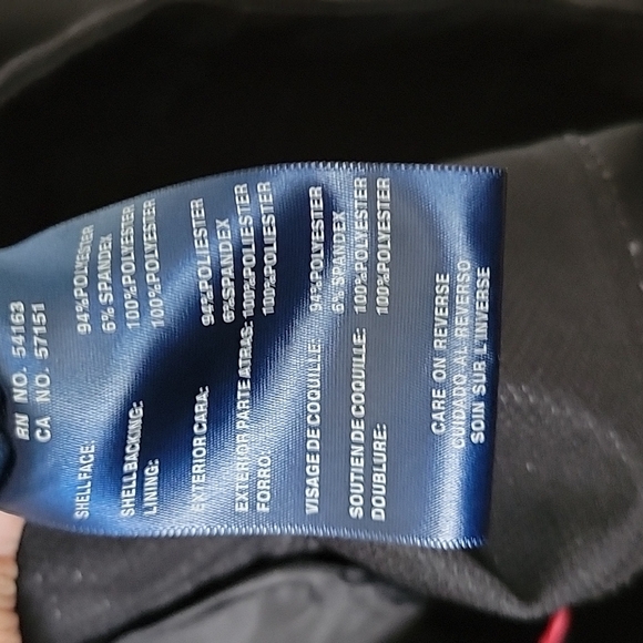 Tommy Hilfiger black hooded rain coat small - Picture 8 of 11